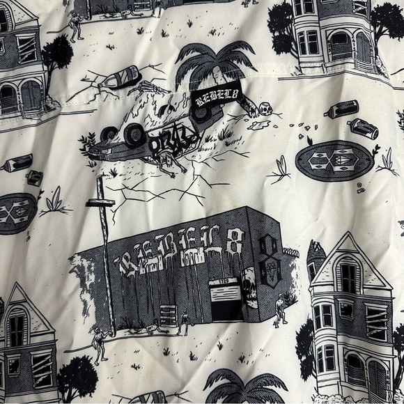 Rebel Eight 2003 Vintage Button Up Shirt Size XL - Picture 6 of 8